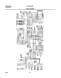 WIRING DIAGRAM Diagram and Parts List for PLHS267ZAB2  Frigidaire Refrigerator