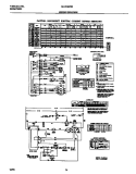 WIRING DIAGRAM Diagram and Parts List for MLXE62RBW3  Frigidaire Washer Dryer Combo