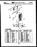 SYSTEM AND AUTOMATIC DEFROST PARTS Diagram and Parts List for RT19F8WT3A  Gibson Refrigerator