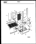 SYSTEM AND AUTOMATIC DEFROST PARTS Diagram and Parts List for FRS28XHAB1  Frigidaire Refrigerator