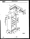 CABINET PARTS Diagram and Parts List for WRT17DGBD0  Frigidaire Refrigerator