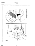 SYSTEM Diagram and Parts List for FFU20F9GW4  Frigidaire Freezer