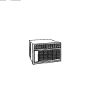 COVER Diagram and Parts List for AH157J2A2  Frigidaire Air Conditioner