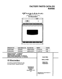 COVER Diagram and Parts List for FEB24S2ASB  Frigidaire Wall Oven