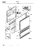 Part Location Diagram of 154229103 Frigidaire INSERT PANEL