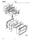 Part Location Diagram of 5303311155 Frigidaire LATCH-DOOR
