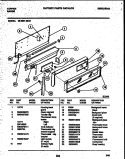Part Location Diagram of 10696 Frigidaire FRAME, BACKGUARD TOP & ENDS