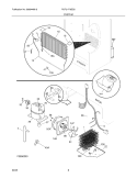 SYSTEM Diagram and Parts List for PLFU1778ES0  Frigidaire Freezer