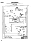 WIRING DIAGRAM Diagram and Parts List for FGF358CGSD  Frigidaire Range