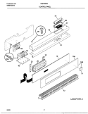 Part Location Diagram of 318041801 Frigidaire PANEL