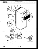 SYSTEM AND AUTOMATIC DEFROST PARTS Diagram and Parts List for WRT21FGAZ0  Frigidaire Refrigerator
