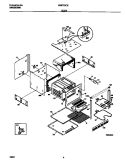BODY Diagram and Parts List for FEB702CESA  Frigidaire Wall Oven