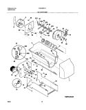 ICE CONTAINER Diagram and Parts List for FRS23KF7AB6  Frigidaire Refrigerator