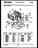 UNIT PARTS Diagram and Parts List for WAC067P7A2  Frigidaire Air Conditioner