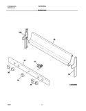 Part Location Diagram of 316009008 Frigidaire Burner Knob