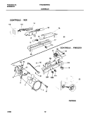 CONTROLS Diagram and Parts List for FRS24MWGW4  Frigidaire Refrigerator