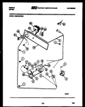 CONSOLE AND CONTROL PARTS Diagram and Parts List for DE24P2WTMC  Gibson Dryer