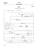 WIRING SCHEMATIC Diagram and Parts List for FRT18G5AW7  Frigidaire Refrigerator