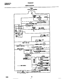 WIRING DIAGRAM Diagram and Parts List for FRS22ZGED1  Frigidaire Refrigerator