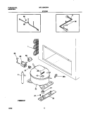SYSTEM Diagram and Parts List for MFC13M0BW4  Frigidaire Freezer