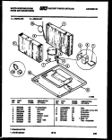 SYSTEM PARTS Diagram and Parts List for AS248L2K2  Frigidaire Air Conditioner