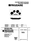 COVER Diagram and Parts List for FEC36C2HTA  Frigidaire Cooktop