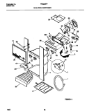 ICE & WATER DISPENSER Diagram and Parts List for FRS28ZRFD0  Frigidaire Refrigerator