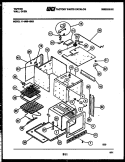 BODY PARTS Diagram and Parts List for 11-1969-00-03  Tappan Wall Oven