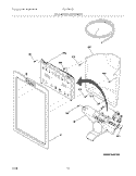 Part Location Diagram of 241753302 Frigidaire LINER-ICE DISPENSER