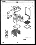 BODY PARTS Diagram and Parts List for 32-1009-23-09  Tappan Range