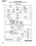 WIRING DIAGRAM Diagram and Parts List for FEF369CGTA  Frigidaire Range