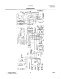 WIRING DIAGRAM Diagram and Parts List for GLHS267ZAW0  Frigidaire Refrigerator