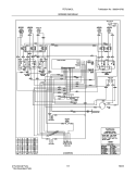 WIRING DIAGRAM Diagram and Parts List for FEF379ACL  Frigidaire Range