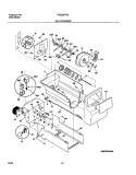 ICE CONTAINER Diagram and Parts List for FRS23KF5CQ0  Frigidaire Refrigerator