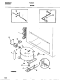 SYSTEM Diagram and Parts List for FFC20M7CW0  Frigidaire Freezer