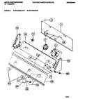 Part Location Diagram of 131241000 Frigidaire PANEL-CONTROL
