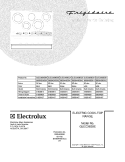 COVER Diagram and Parts List for GLEC36S9ESB  Frigidaire Cooktop
