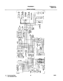 WIRING DIAGRAM Diagram and Parts List for FRS26RBBW1  Frigidaire Refrigerator