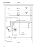 WIRING SCHEMATIC Diagram and Parts List for FEF357BSF  Frigidaire Range