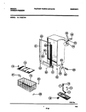 CABINET Diagram and Parts List for UL1793ECW4  Electrolux Freezer