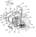 BODY Diagram and Parts List for KF211KDD0  Frigidaire Range