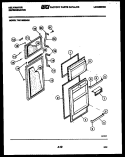 Part Location Diagram of 3916268 Frigidaire PANEL-Freezer  DOOR