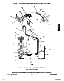 WASHER PUMP, HOSES & WATER VALVE Diagram and Parts List for WDSCW4  Frigidaire Washer