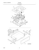 Part Location Diagram of 318134012 Frigidaire PANEL