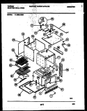 BODY PARTS Diagram and Parts List for 11-4969-00-05  Tappan Wall Oven
