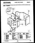 ELECTRICAL PARTS Diagram and Parts List for WAC083S7A2  Frigidaire Air Conditioner