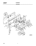 Part Location Diagram of 316098007 Frigidaire USE WCI 316098010