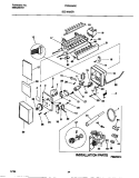 ICE MAKER Diagram and Parts List for FRS22WRCW3  Frigidaire Refrigerator