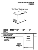 COVER Diagram and Parts List for WFC07M3HW0  Frigidaire Freezer