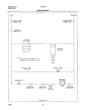 WIRING DIAGRAM Diagram and Parts List for FLF316AQA  Frigidaire Range
